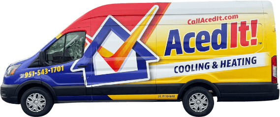 AcedIt! Cooling & Heating Service Van